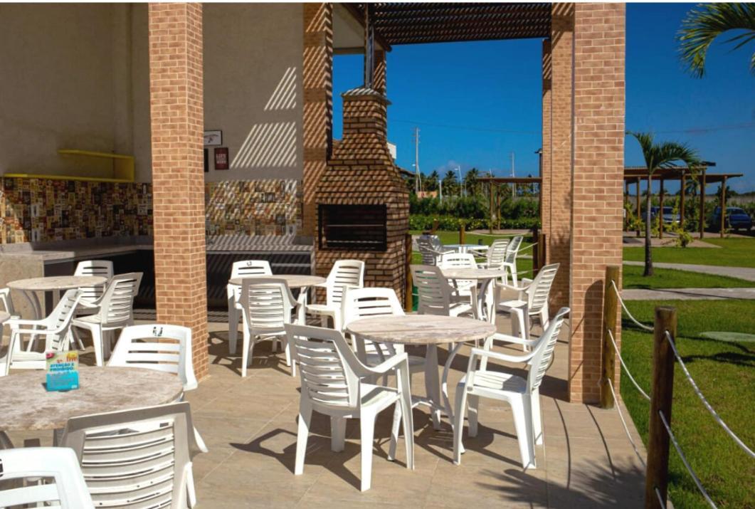 Apartamento Com Piscina 1 No Muro Alto Cond Club - 413 ปอร์โต จิ กาลินญาส ภายนอก รูปภาพ