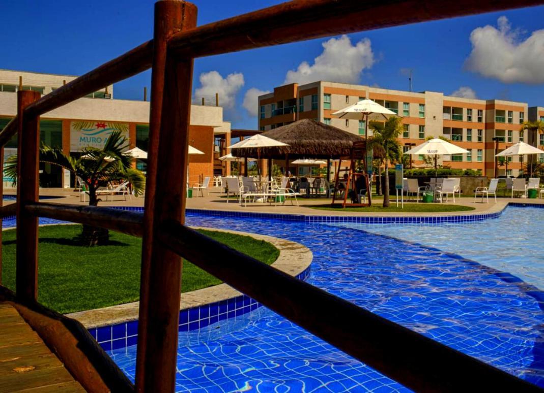 Apartamento Com Piscina 1 No Muro Alto Cond Club - 413 ปอร์โต จิ กาลินญาส ภายนอก รูปภาพ